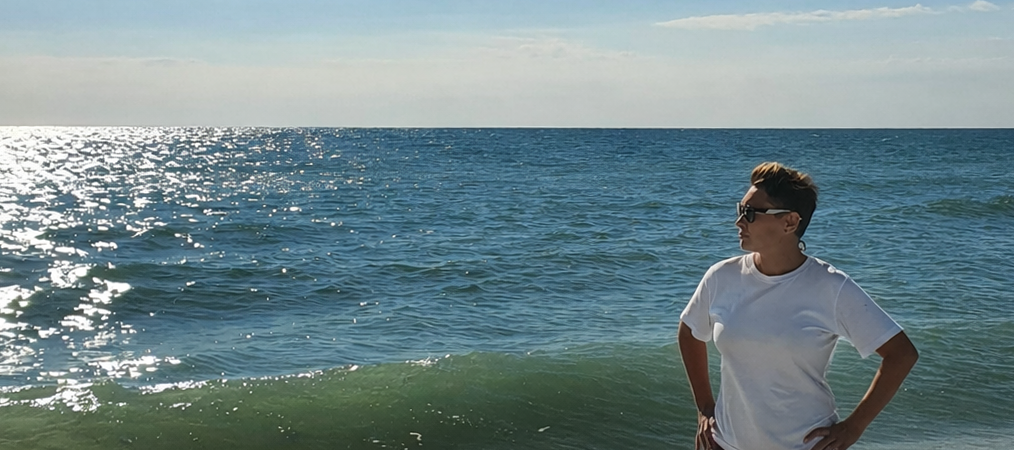 Tetiana and Atlantic Ocean
